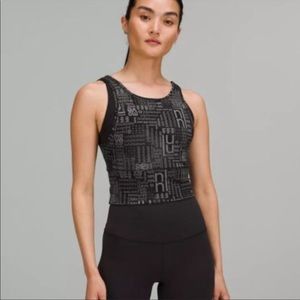 LuluLemon cropped workout tank